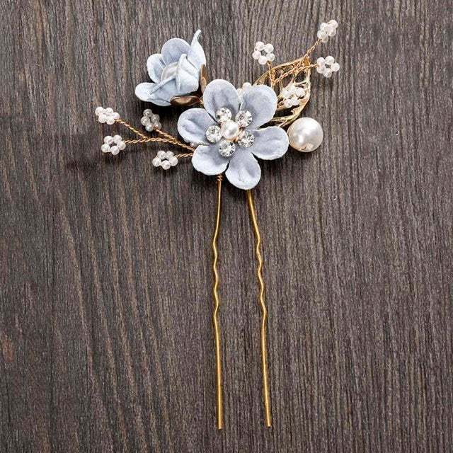 Molans Luxury Hairpin For Women Hair Combs Headdress Prom Bridal Wedding Crown Elegant Hair Accessories Gold Leaves Headwear 1Pc