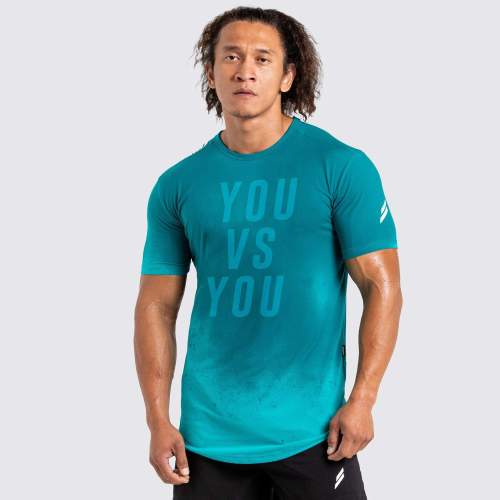 Victorydrip Drop Tee - You Vs You - Turquoise