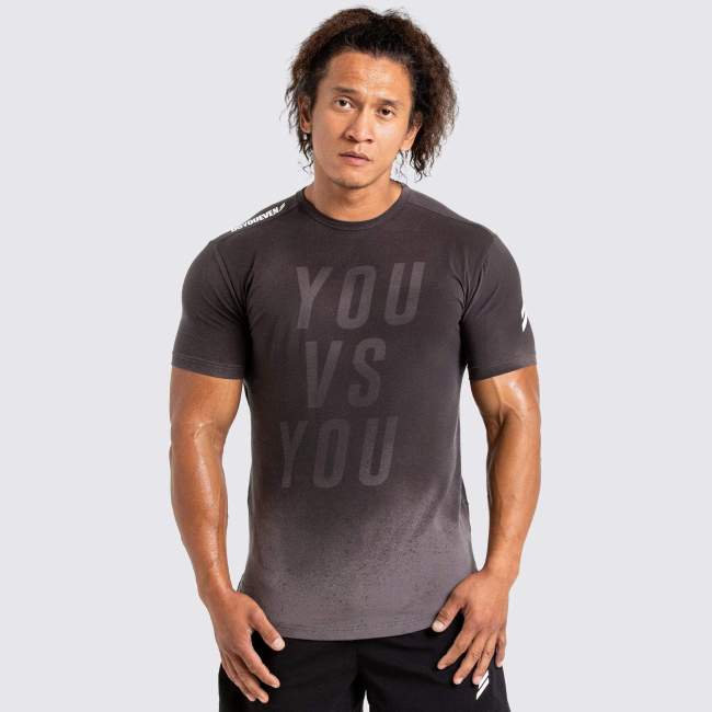 Victorydrip Drop Tee - You Vs You - Charcoal