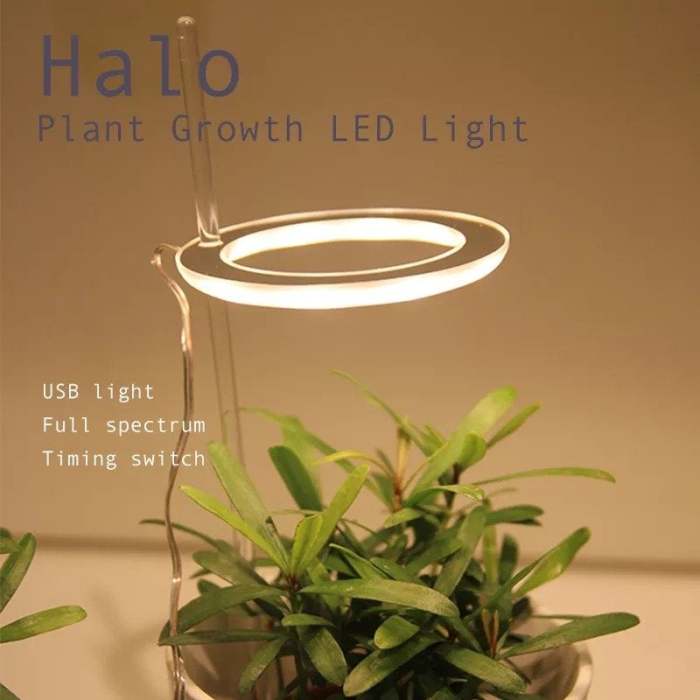 Grow Lights For Indoor Plants-3 Heads