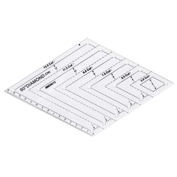 Creative Patchwork Quilting Rulers - 5Pcs