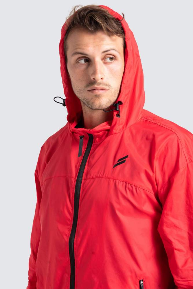 Marked Running Jacket - Red