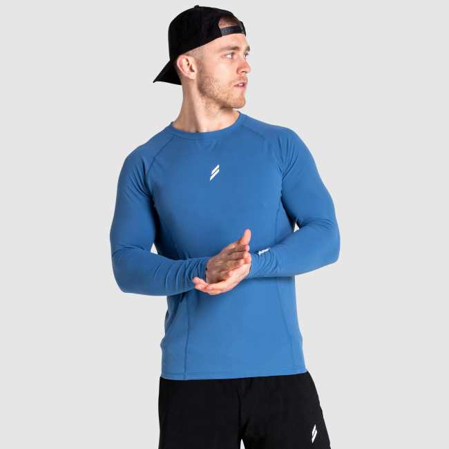 Compfit+ Icon Longsleeve - Royal Blue