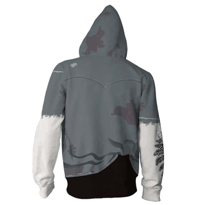 The Last Of Us Game Joel Unisex Adult Cosplay Zip Up 3D Print Hoodies Jacket Sweatshirt