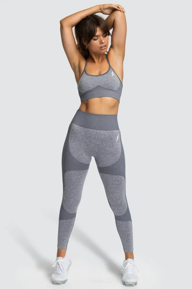 Impact Seamless Leggings - Cool Grey