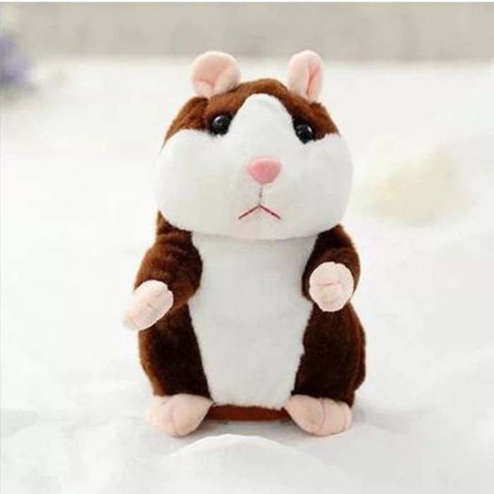 Talking Hamster Plush Toy -  Christmas Edition