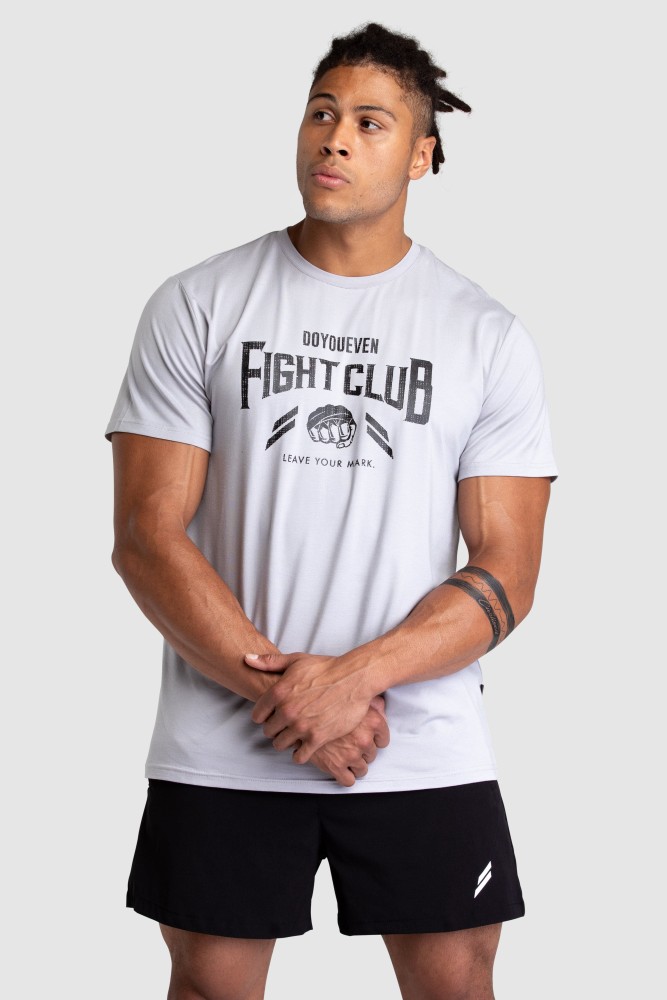 Fight Club Regular Fit Tee - Light Taupe