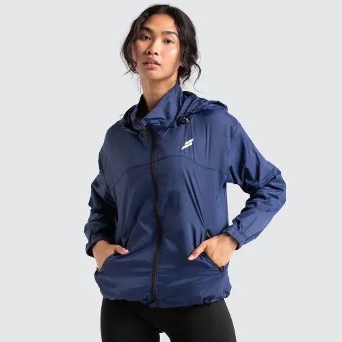 Unisex Marked Running Jacket - Navy