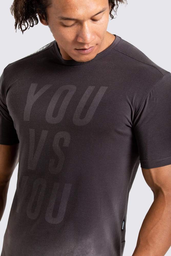 Victorydrip Drop Tee - You Vs You - Charcoal