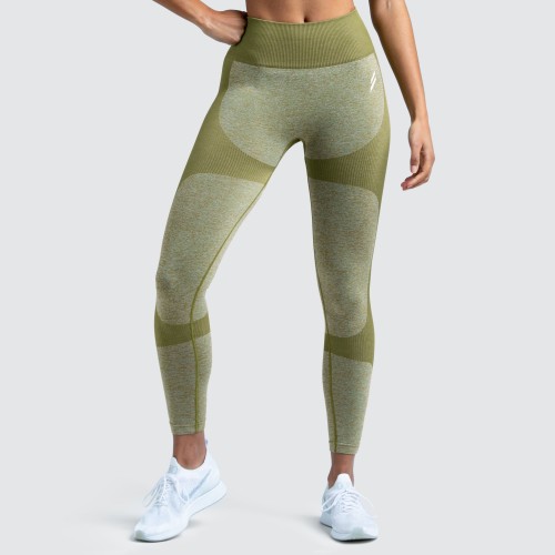 Impact Seamless Leggings - Olive Green