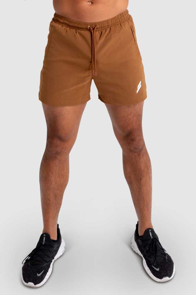 Genesis Athletic Shorts V2 - Dark Brown