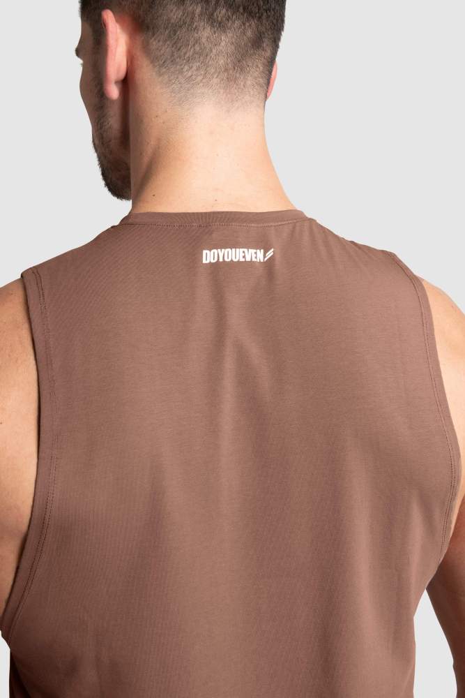 Mark Muscle Tank V3 - Light Brown