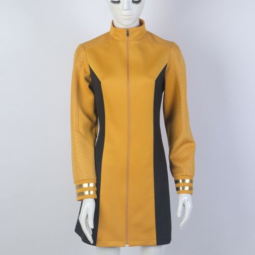 Star Trek Strange  Worlds Cosplay Number One Gold Blue Red Dress Starfleet Uniforms