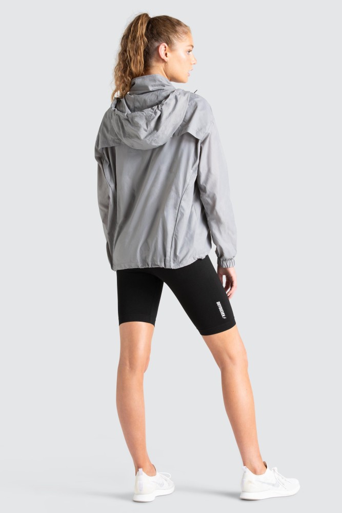 Unisex Marked Running Jacket - Grey
