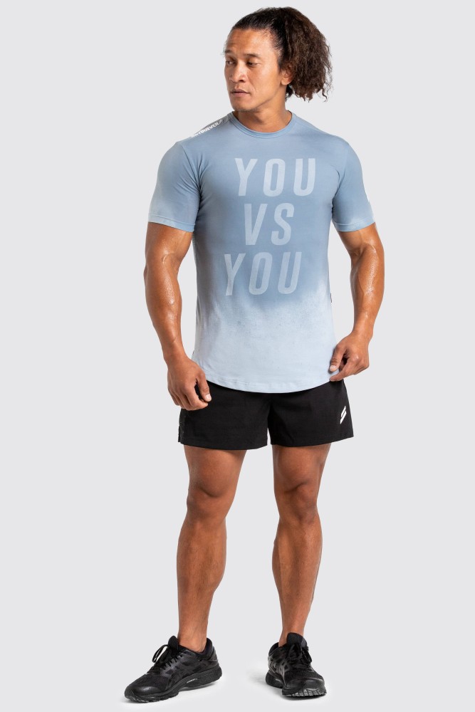 Victorydrip Drop Tee - You Vs You - Stone Blue