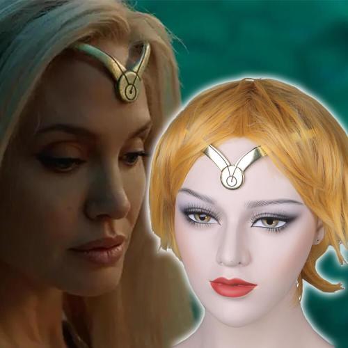 Eternals Thena Headband Azura Cosplay Hairband Halloween Party Props