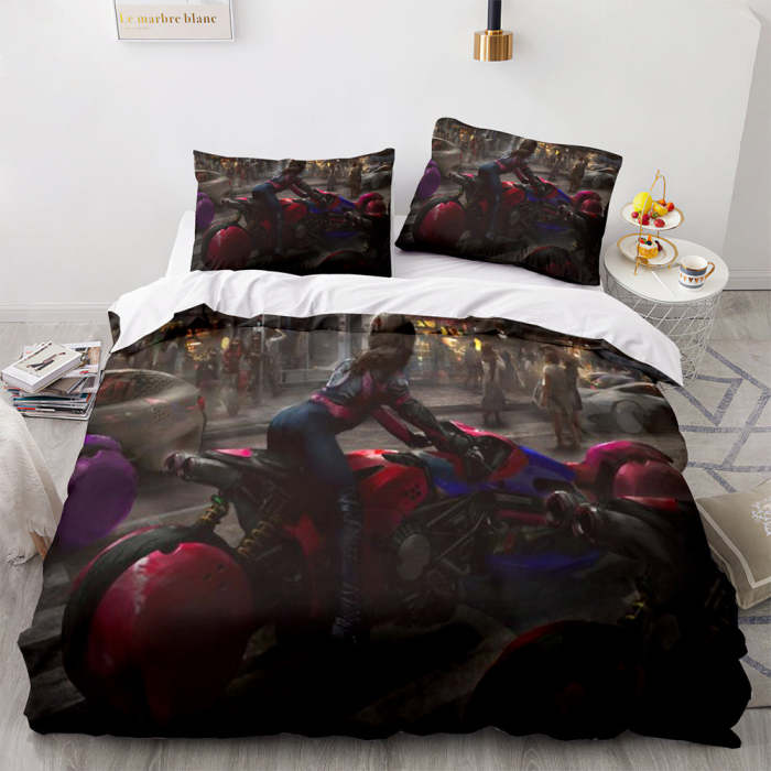 Cyberpunk  Bedding Set Duvet Covers Bed Sheet Sets