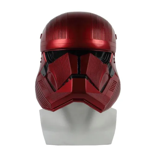 Star Wars 9 The Rise Of Skywalker Sith Trooper Red Helmet Halloween Cosplay Prop