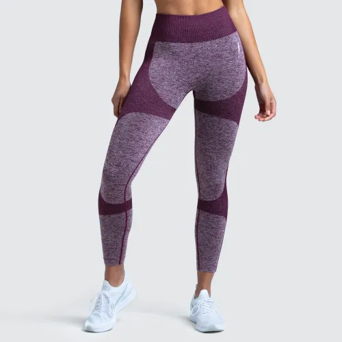 Impact Seamless Leggings - Plum Purple