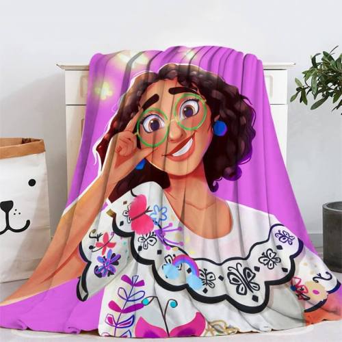 Disney Encanto Blanket Cosplay Flannel Throw Room Decoration