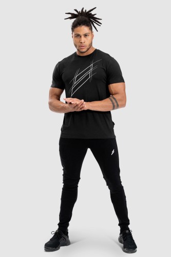 Progress Regular Fit Tee - Black