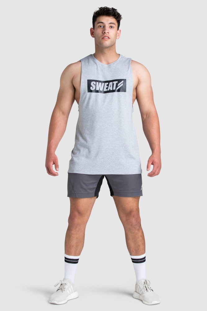 Victorydrip Muscle Tank - One Sweat Closer - Grey Marl