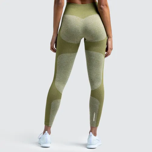 Impact Seamless Leggings - Olive Green