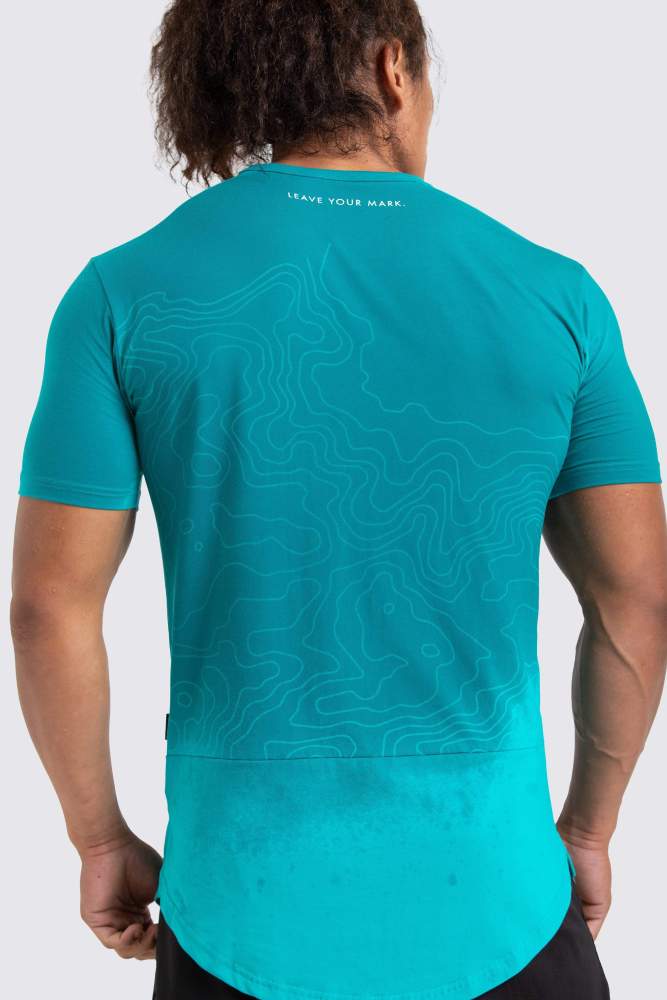 Victorydrip Drop Tee - Leave Your Mark - Turquoise