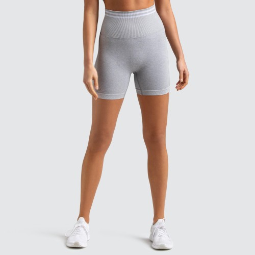 Dye Scrunch Seamless Shorts - Grey Marl