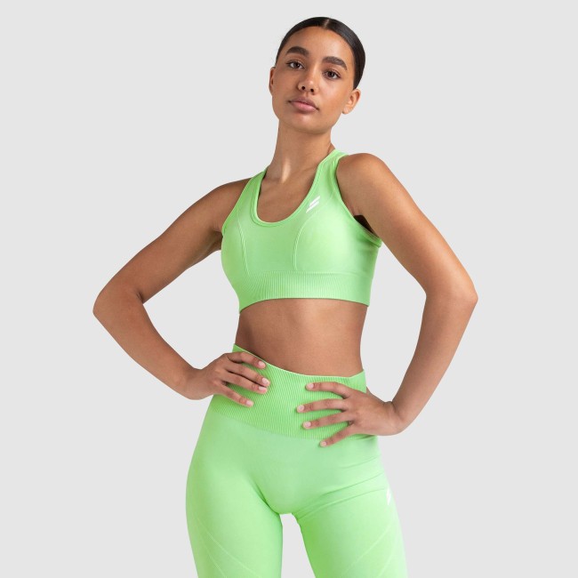 Hyperflex 2 Crop - Lime Green