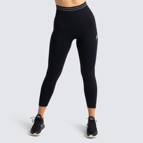 Dye Scrunch Seamless Leggings - Jet Black