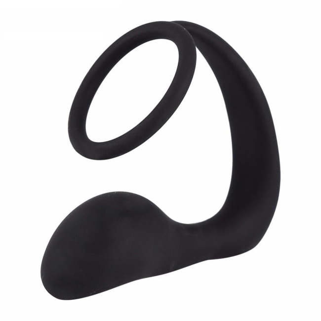 4  Medical Silicone Prostate Massager With Cock Ring