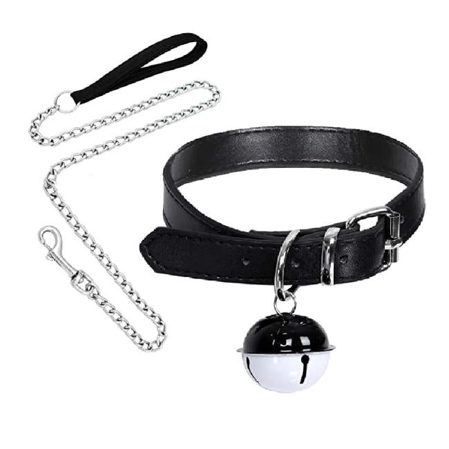 Frisky Kitty, Chiming Collar With Leash
