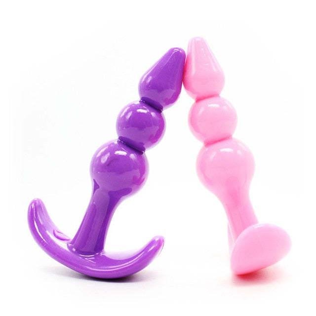 18  Black Cat Tail And Silicone Butt Plug