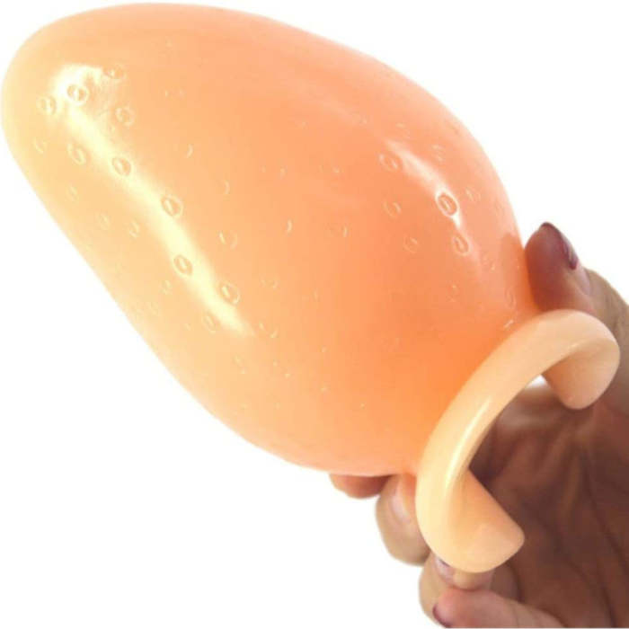 4.9  Extra Large Strawberry-Inspired Butt Plug