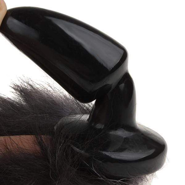 18  Black Cat Tail And Silicone Butt Plug