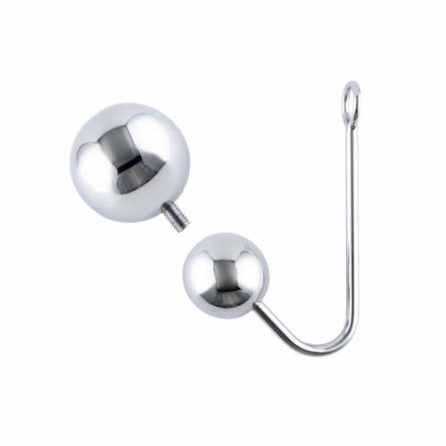Two Alternative Balls Stainless Steel Anal Hook