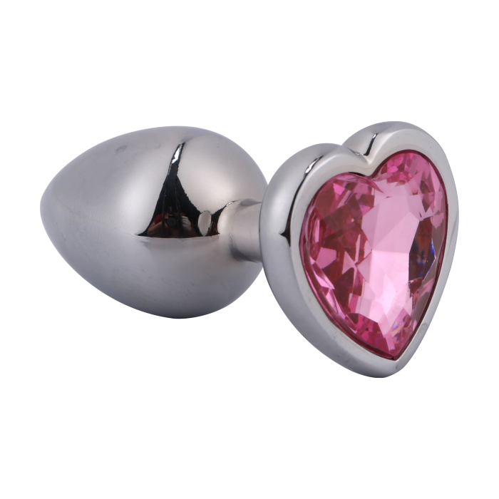 Pink Jeweled Princess Plug, 2 Styles