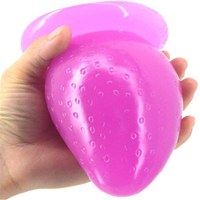 4.9  Extra Large Strawberry-Inspired Butt Plug