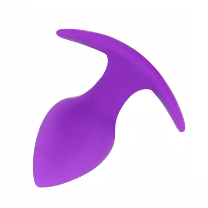 Beginner Purple Silicone Plug With Anchor Base