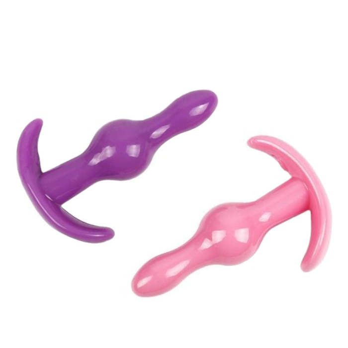 2 Styles Silicone Anal Beads Plug