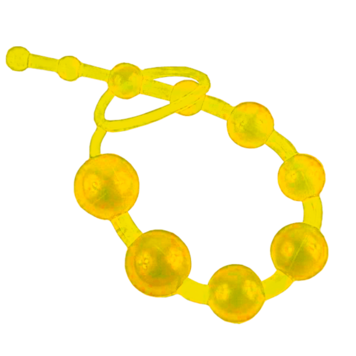 5 Colors Available 12  Tpe Anal Beads With Pull Ring