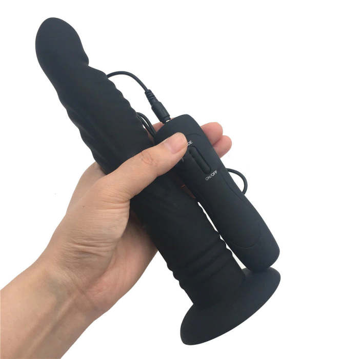 5.7  - 8.5  Realistic Vibrating Silicone Butt Plug