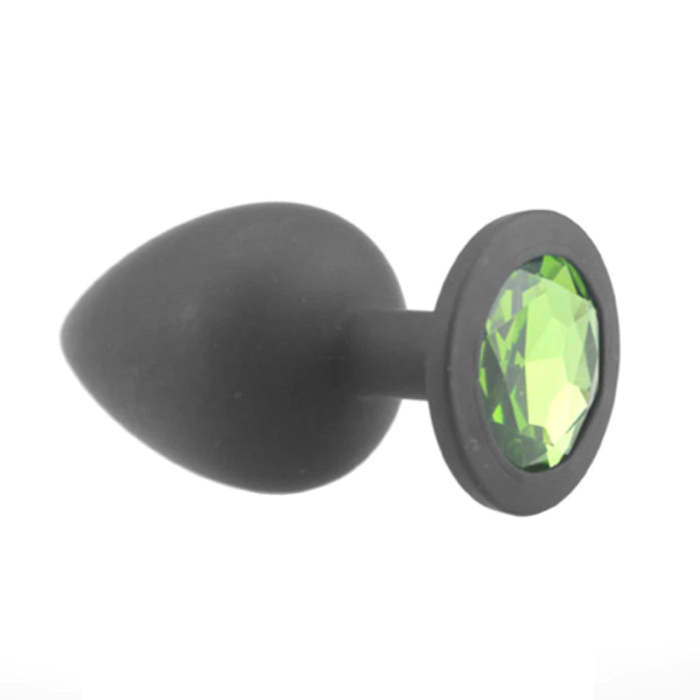 Multi Color Jewel-Plated Silicone Plug