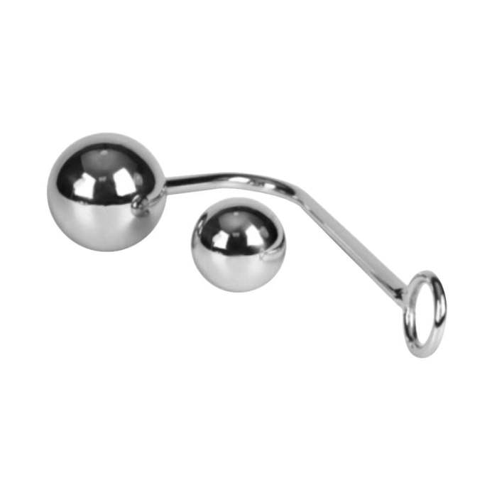 2 Alternative Balls Sizes Stainless Steel Anal Hook