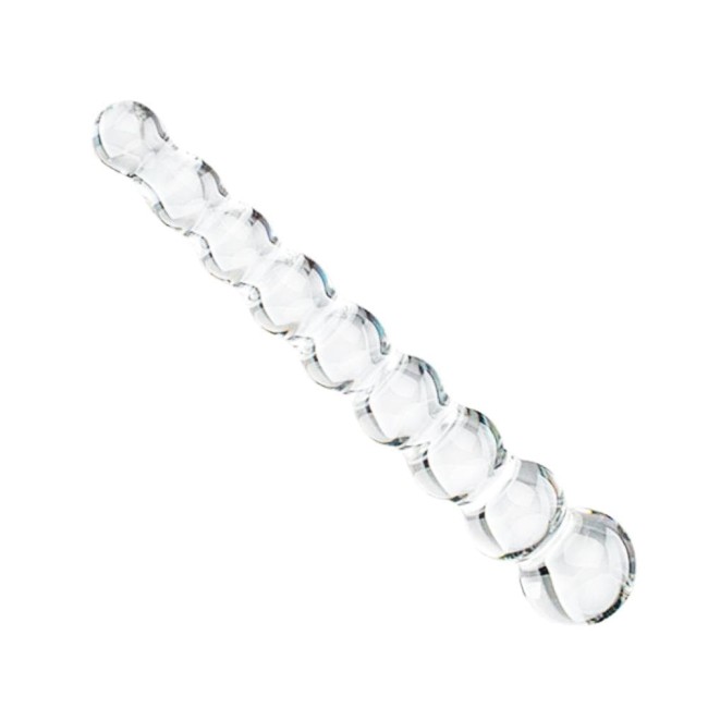 9  Glass Anal Beads Plug