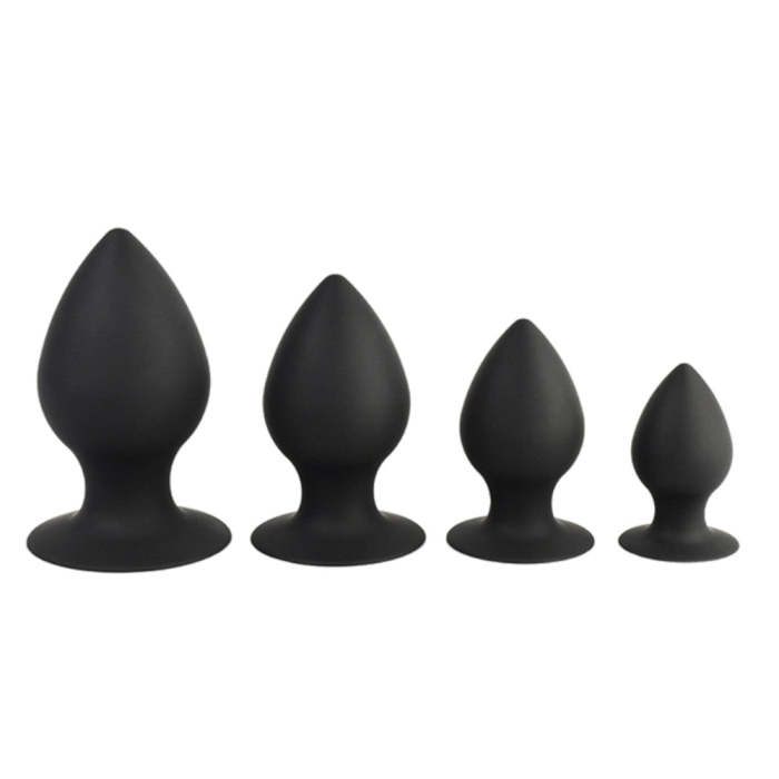 Silicone Butt Plug Training - 4 Sizes To Choose From