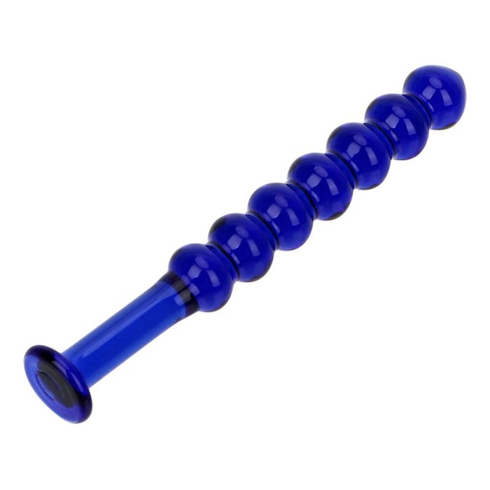 6.1  Blue-Colored Beads Anal Plug