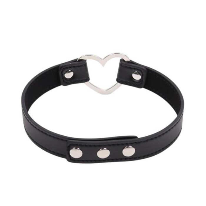 Locked In Your Love Leather Collar