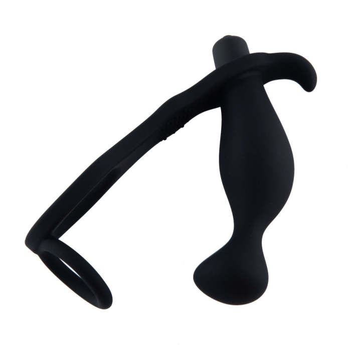 Curvy Prostate Massager With Cock Ring